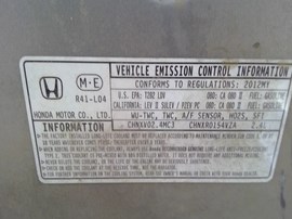 2012 HONDA ACCORD, BLUE, LX-P MODEL, 2.4L, AT,  A25203